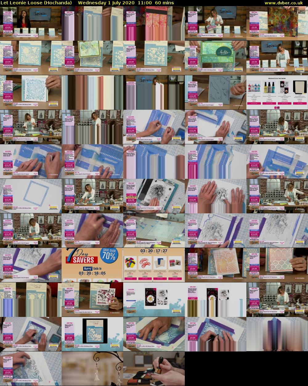 Let Leonie Loose (Hochanda) Wednesday 1 July 2020 11:00 - 12:00