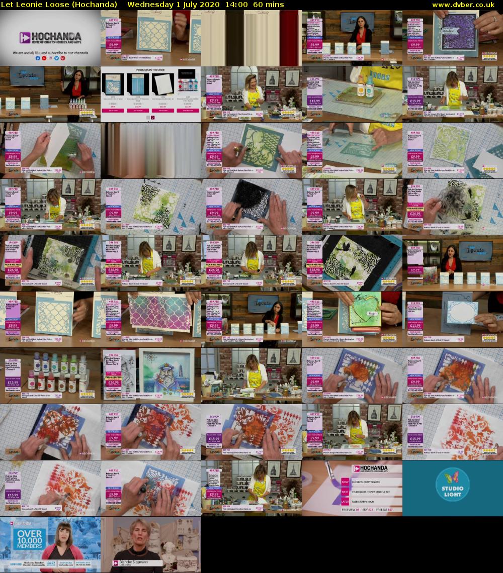 Let Leonie Loose (Hochanda) Wednesday 1 July 2020 14:00 - 15:00