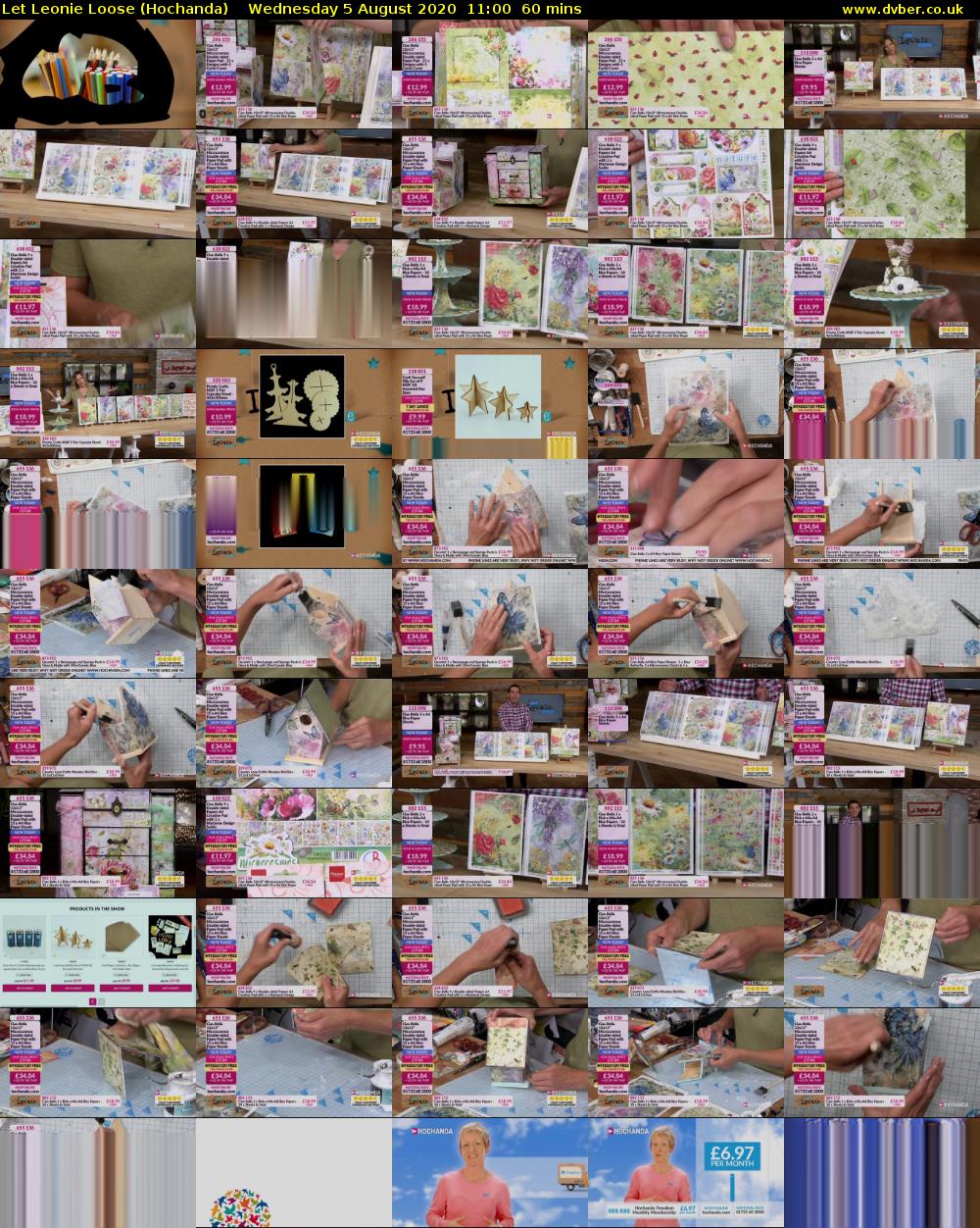 Let Leonie Loose (Hochanda) Wednesday 5 August 2020 11:00 - 12:00