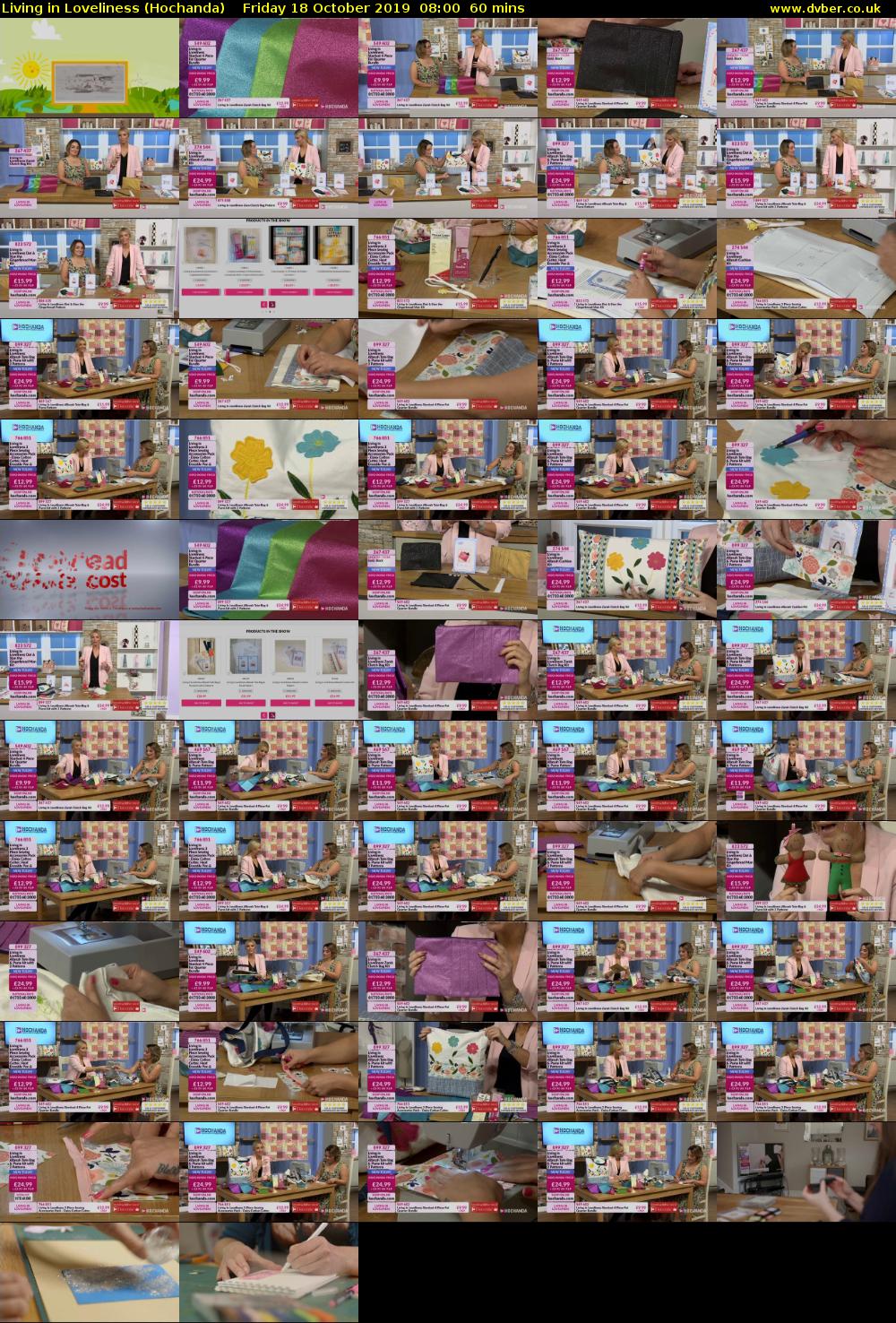 Living in Loveliness (Hochanda) Friday 18 October 2019 08:00 - 09:00