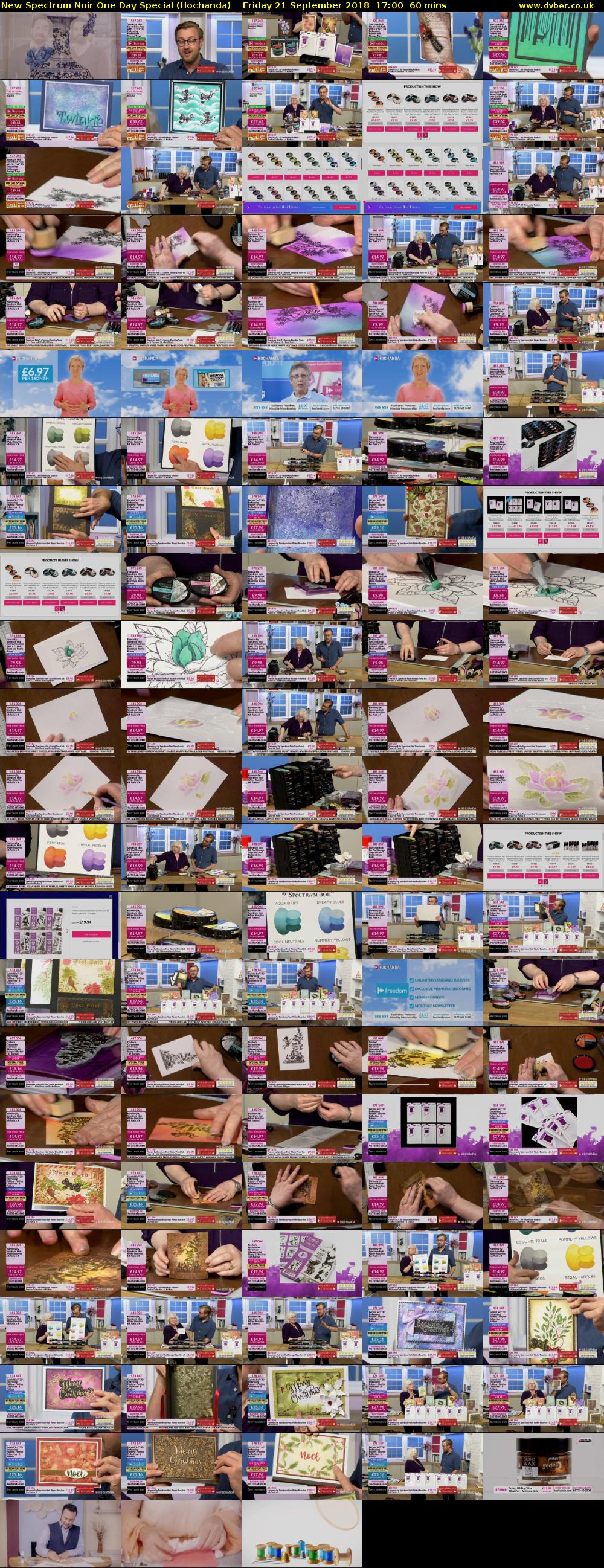 New Spectrum Noir One Day Special (Hochanda) Friday 21 September 2018 17:00 - 18:00