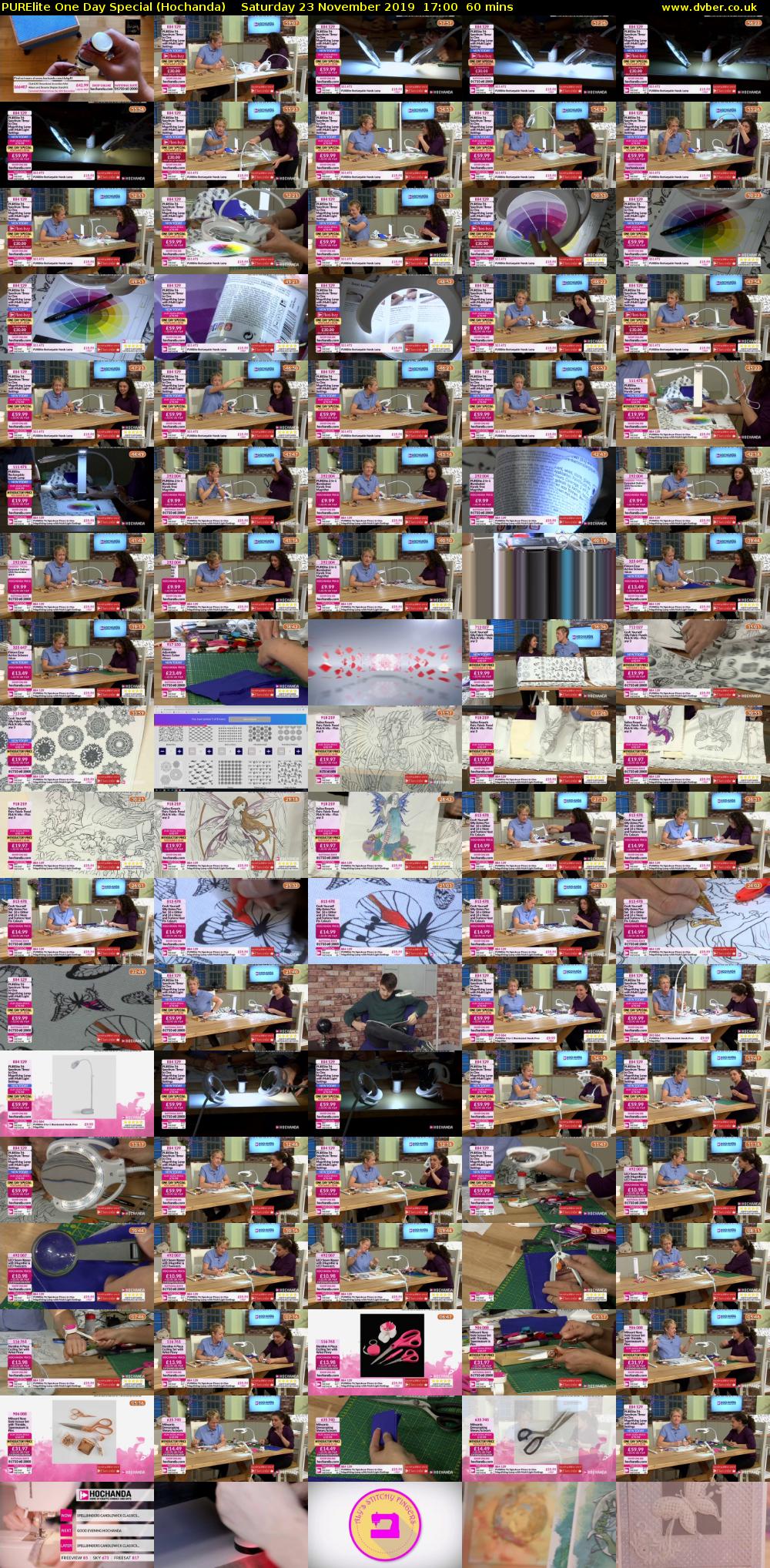 PURElite One Day Special (Hochanda) Saturday 23 November 2019 17:00 - 18:00