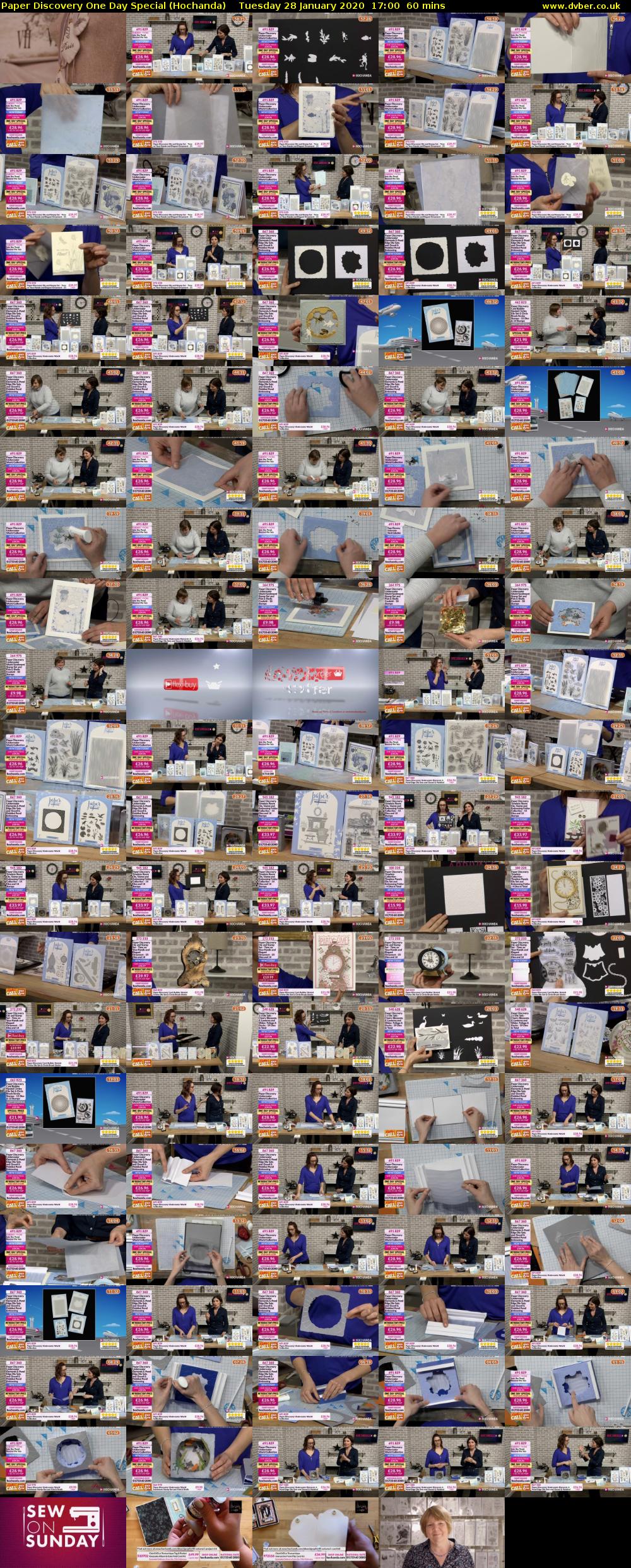 Paper Discovery One Day Special (Hochanda) Tuesday 28 January 2020 17:00 - 18:00