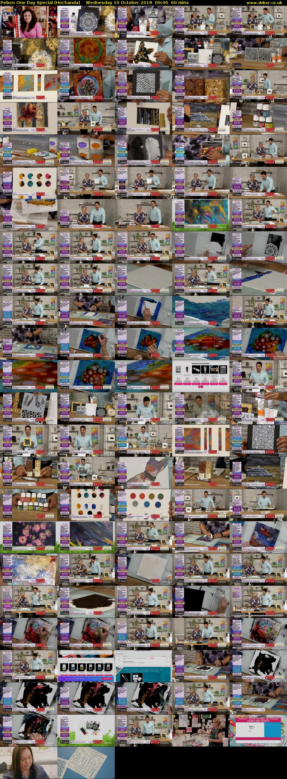 Pebeo One Day Special (Hochanda) Wednesday 10 October 2018 09:00 - 10:00