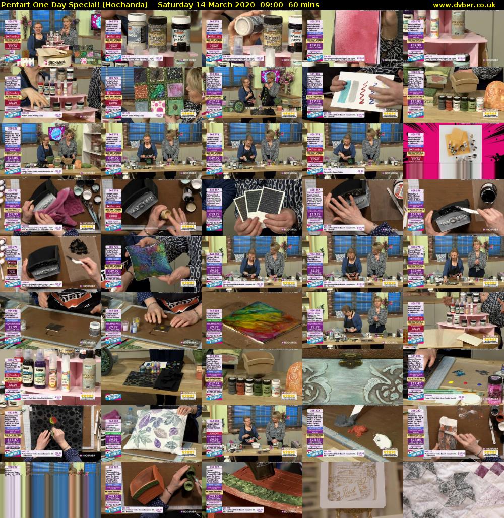 Pentart One Day Special! (Hochanda) Saturday 14 March 2020 09:00 - 10:00