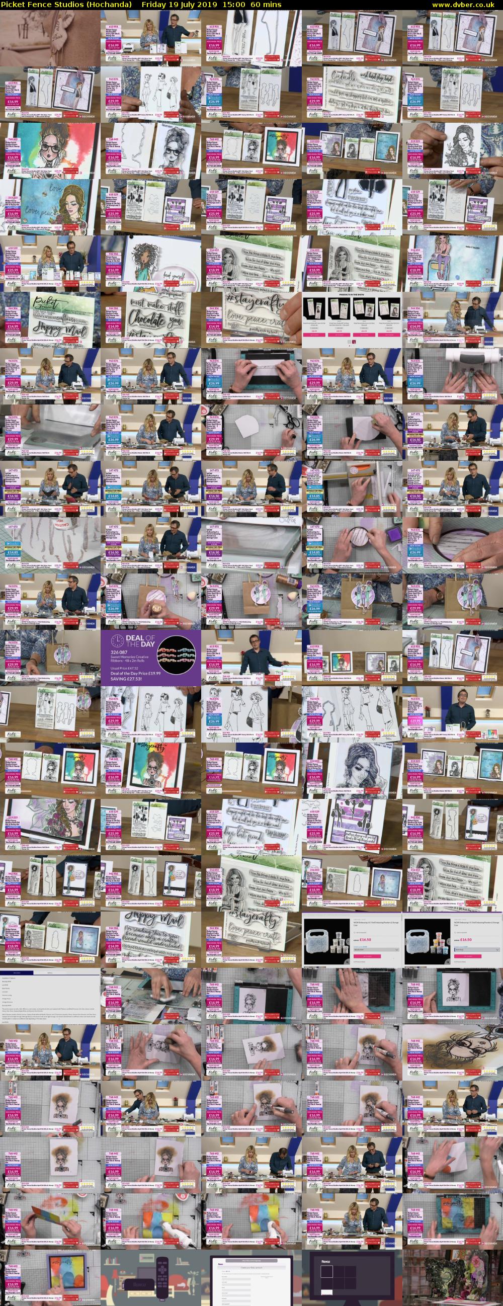 Picket Fence Studios (Hochanda) Friday 19 July 2019 15:00 - 16:00