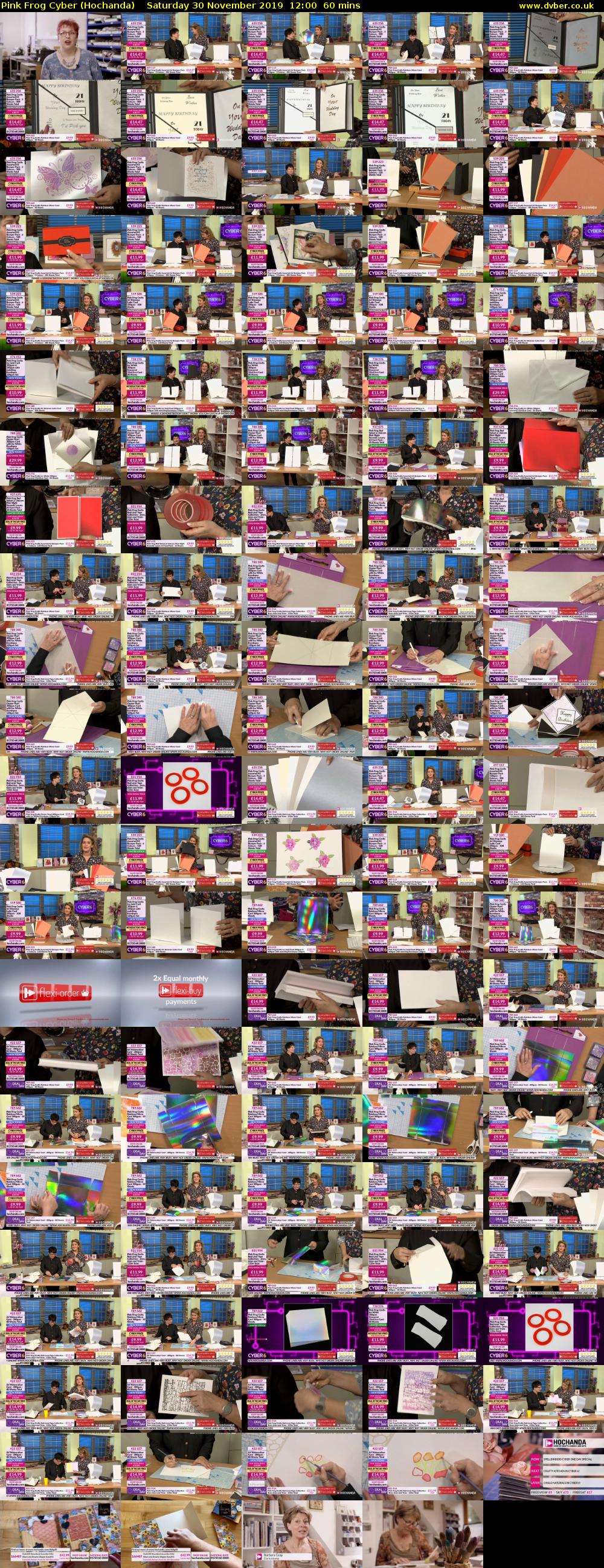 Pink Frog Cyber (Hochanda) Saturday 30 November 2019 12:00 - 13:00