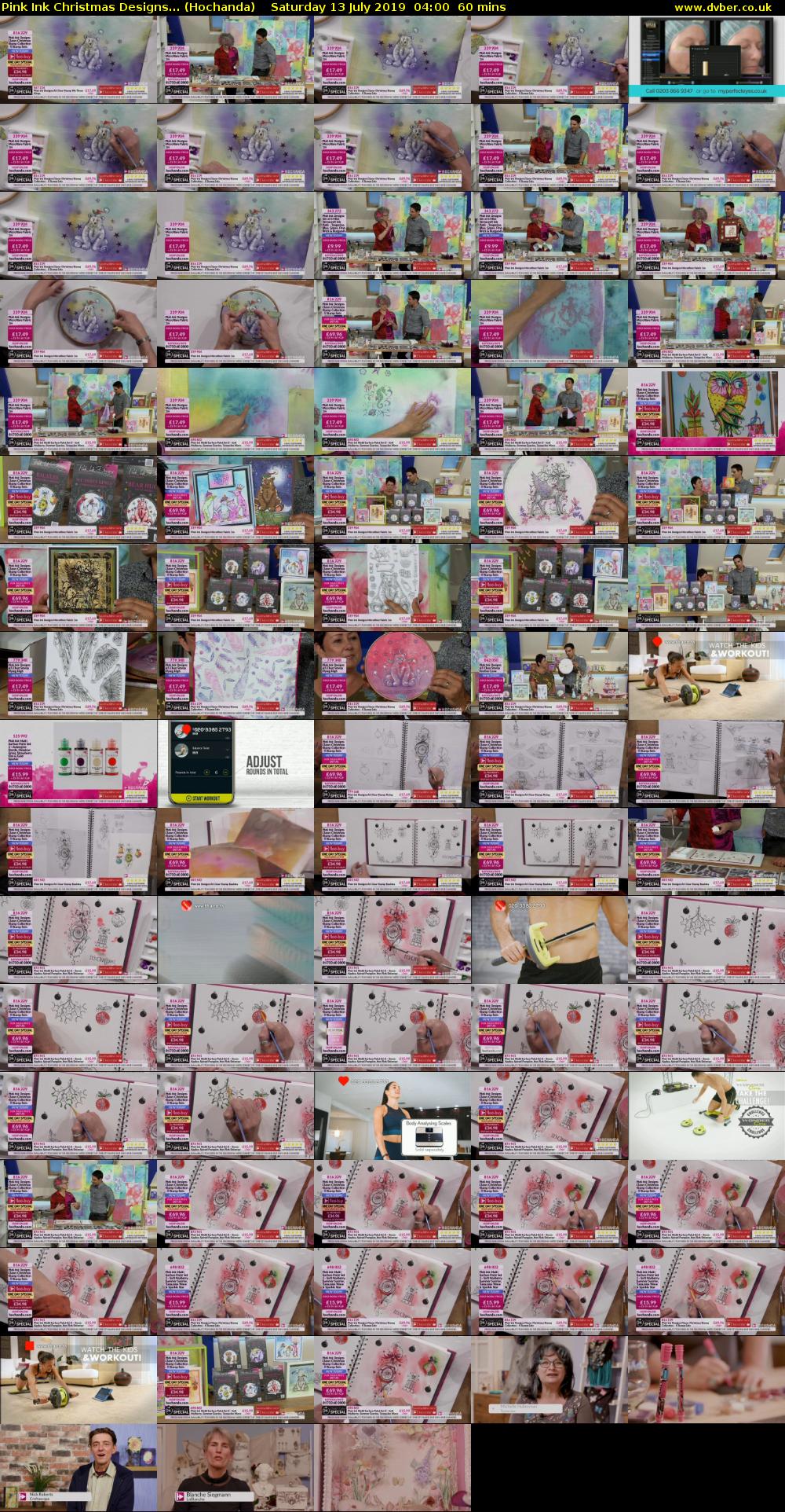 Pink Ink Christmas Designs... (Hochanda) Saturday 13 July 2019 04:00 - 05:00
