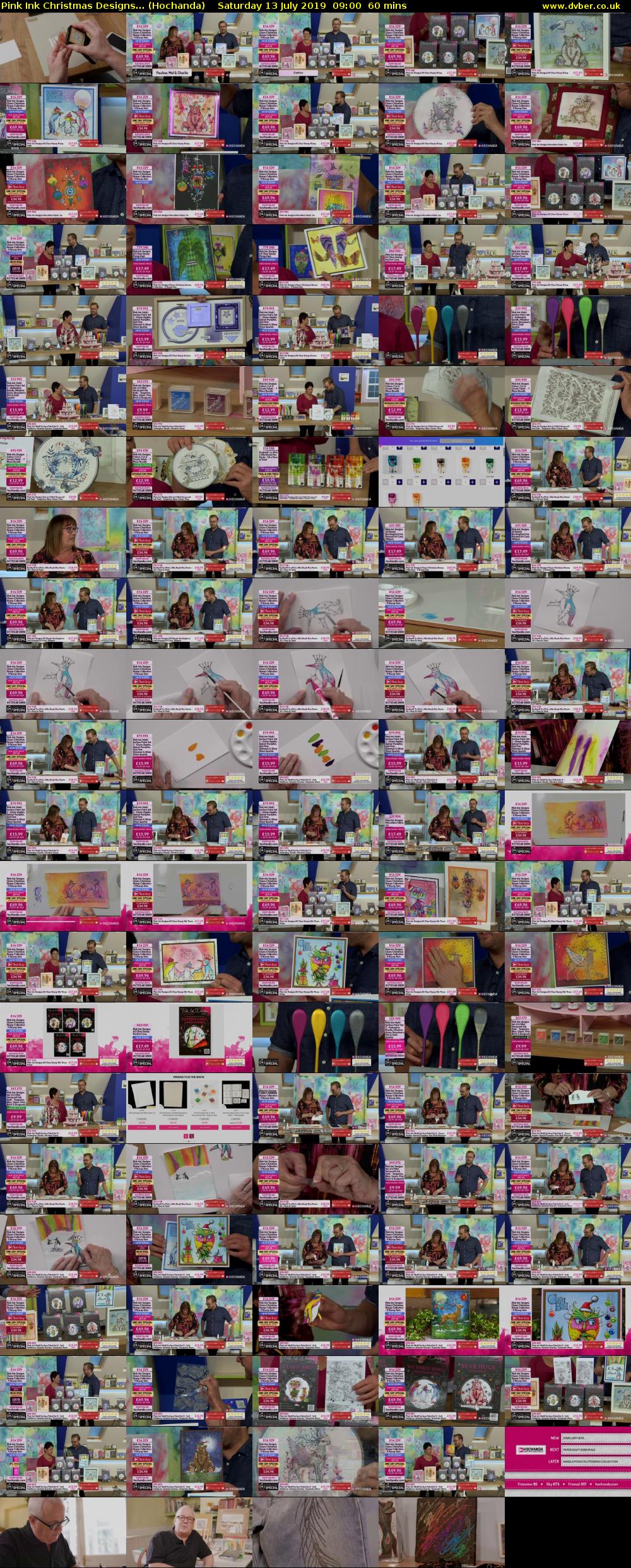 Pink Ink Christmas Designs... (Hochanda) Saturday 13 July 2019 09:00 - 10:00