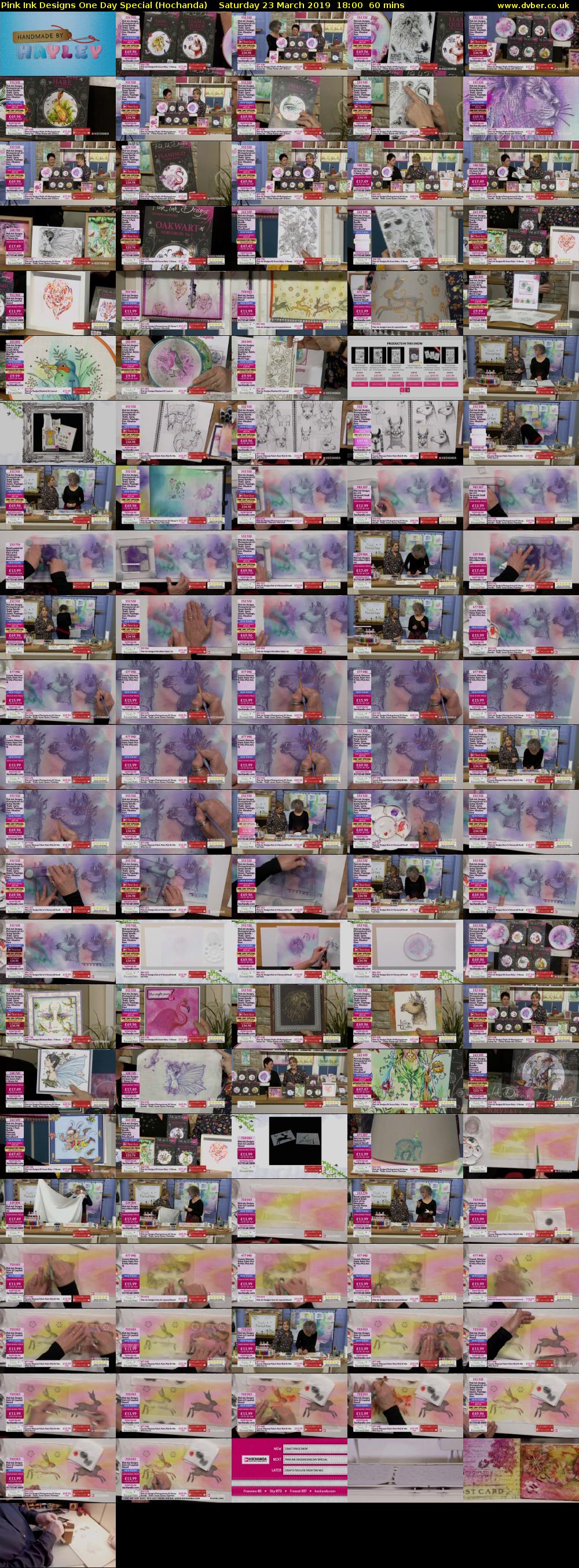 Pink Ink Designs One Day Special (Hochanda) Saturday 23 March 2019 18:00 - 19:00