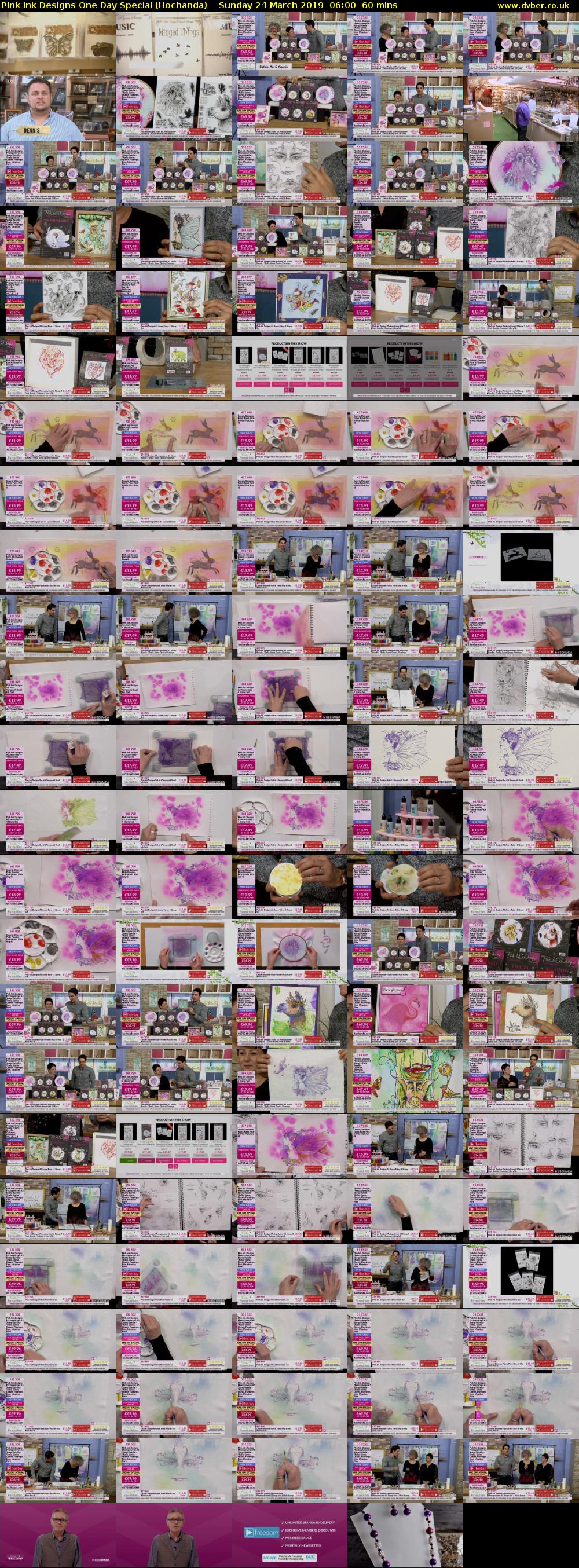 Pink Ink Designs One Day Special (Hochanda) Sunday 24 March 2019 06:00 - 07:00