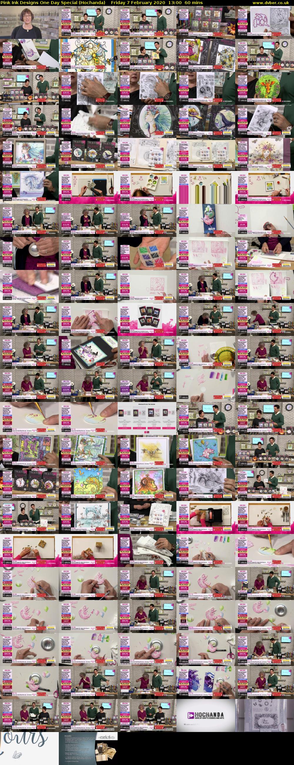 Pink Ink Designs One Day Special (Hochanda) Friday 7 February 2020 13:00 - 14:00