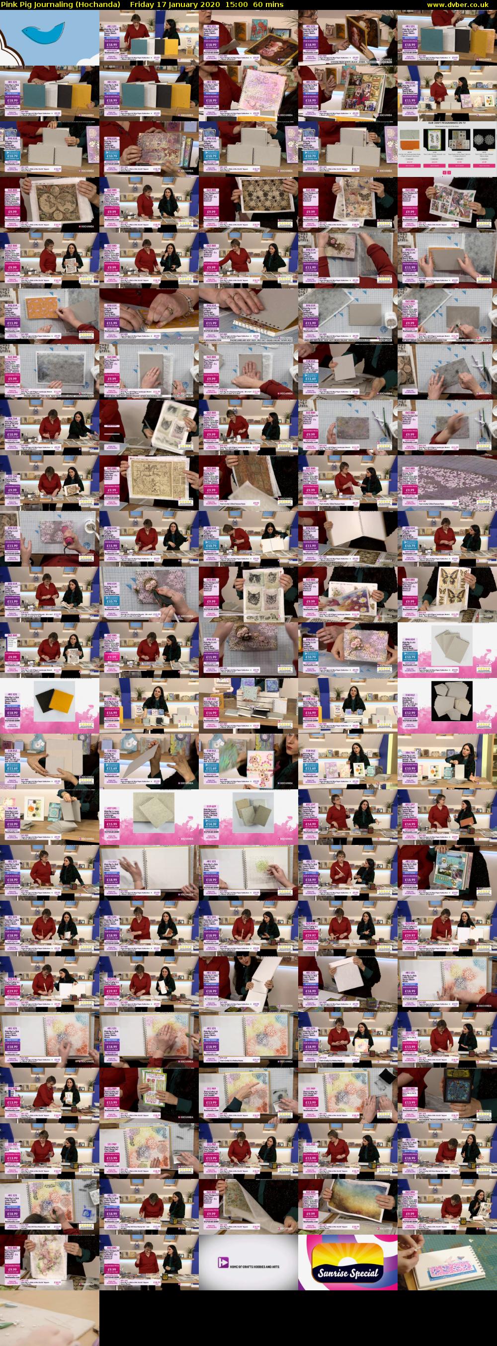 Pink Pig Journaling (Hochanda) Friday 17 January 2020 15:00 - 16:00