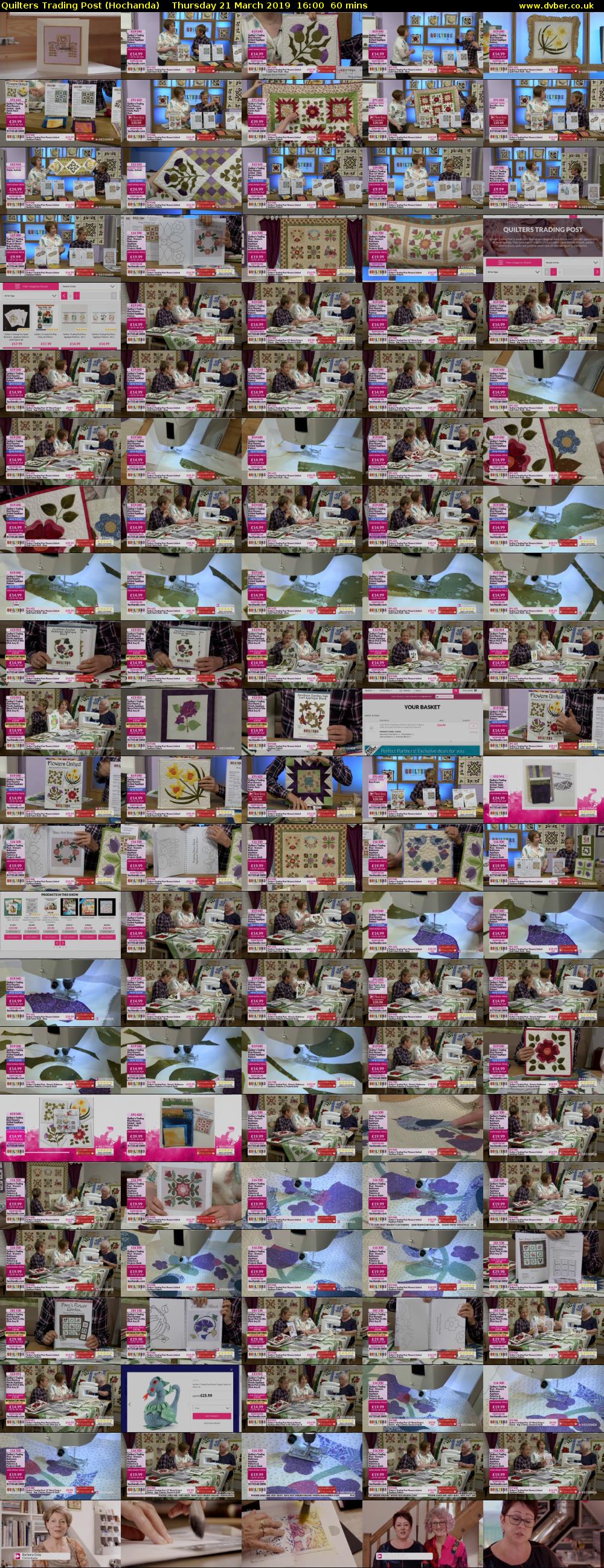 Quilters Trading Post (Hochanda) Thursday 21 March 2019 16:00 - 17:00