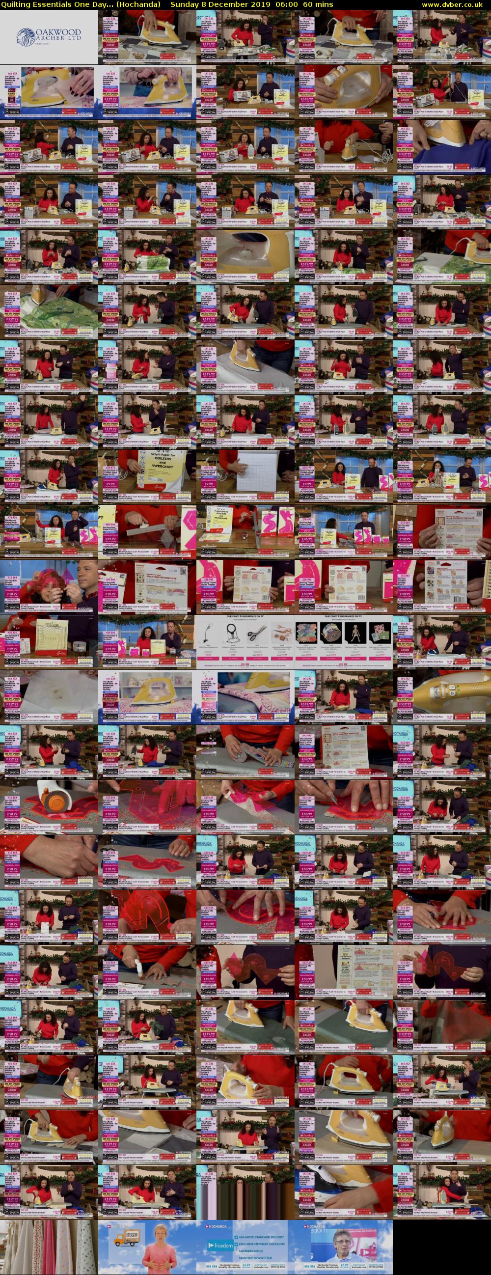 Quilting Essentials One Day... (Hochanda) Sunday 8 December 2019 06:00 - 07:00