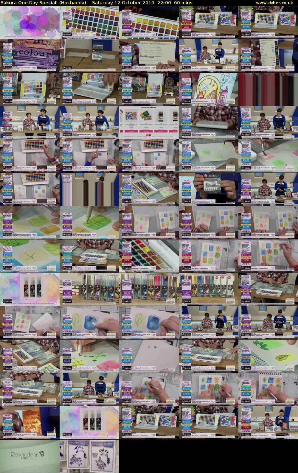 Sakura One Day Special! (Hochanda) Saturday 12 October 2019 22:00 - 23:00