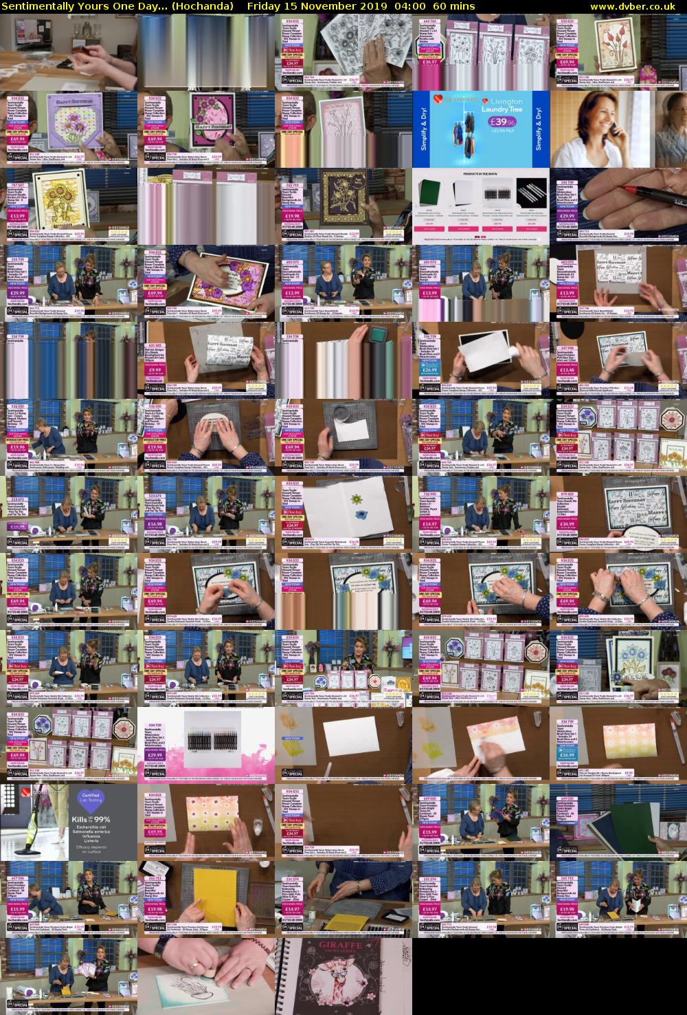 Sentimentally Yours One Day... (Hochanda) Friday 15 November 2019 04:00 - 05:00