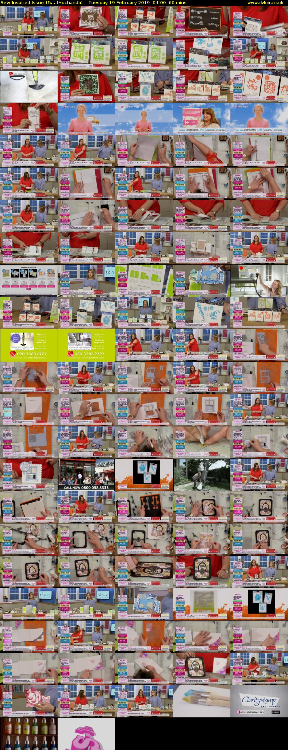 Sew Inspired Issue 15... (Hochanda) Tuesday 19 February 2019 04:00 - 05:00