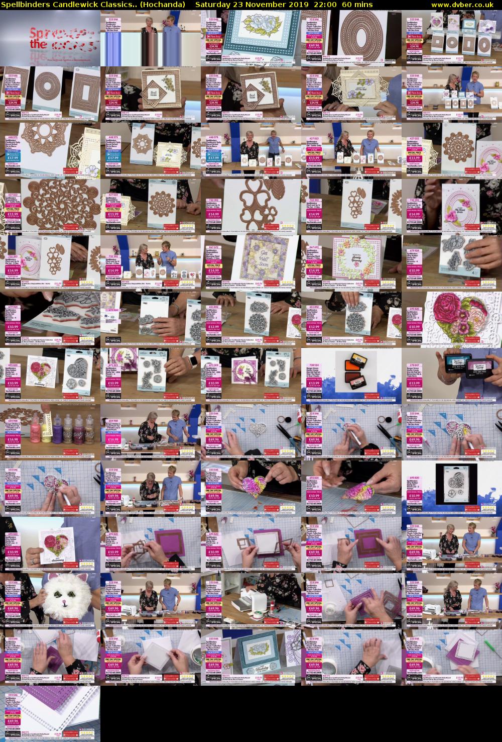 Spellbinders Candlewick Classics.. (Hochanda) Saturday 23 November 2019 22:00 - 23:00