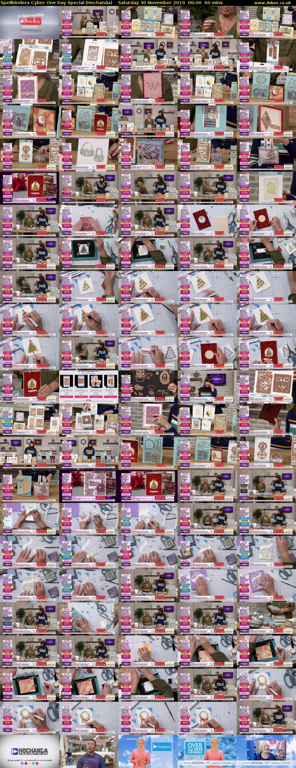 Spellbinders Cyber One Day Special (Hochanda) Saturday 30 November 2019 06:00 - 07:00