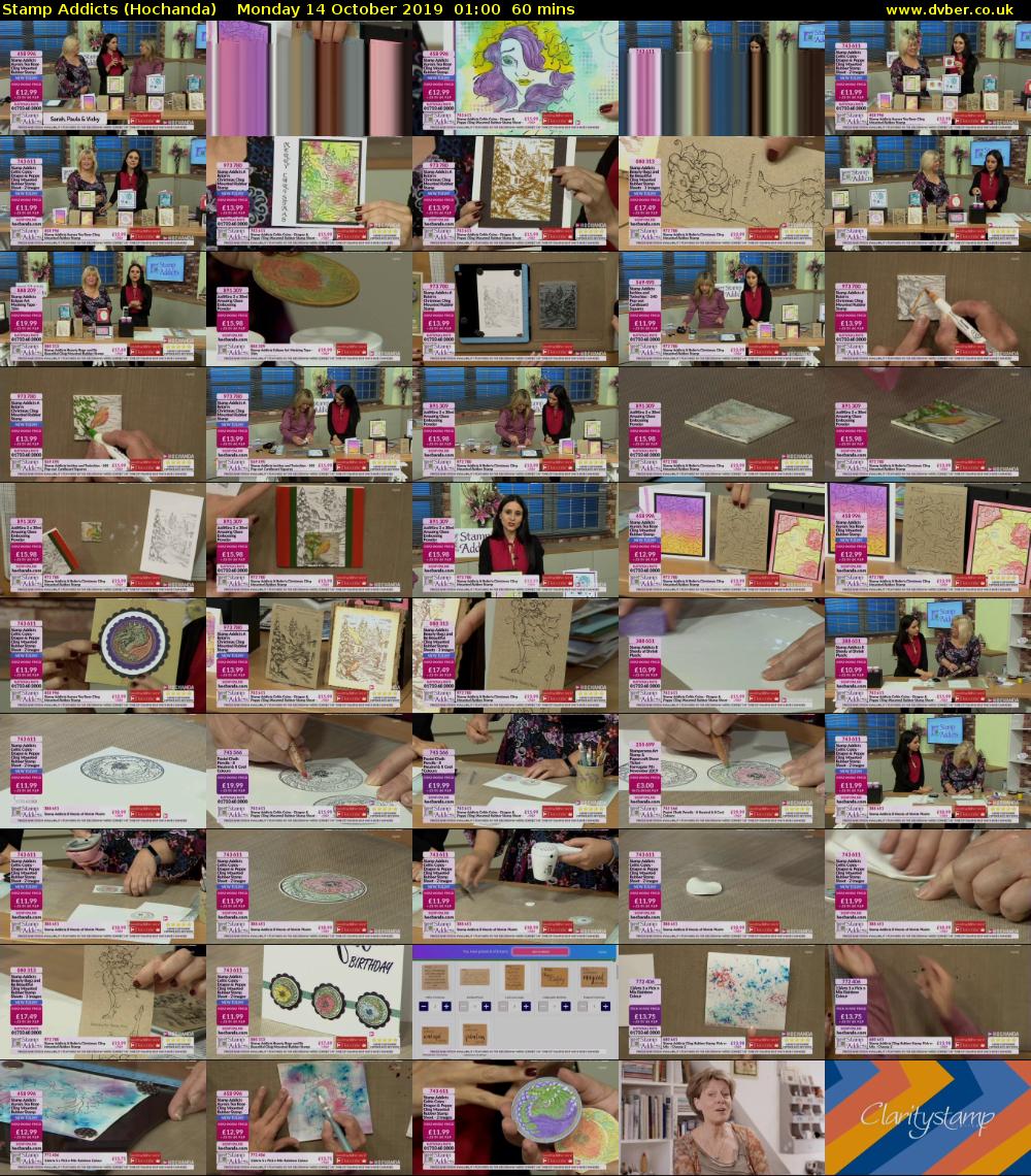 Stamp Addicts (Hochanda) Monday 14 October 2019 01:00 - 02:00
