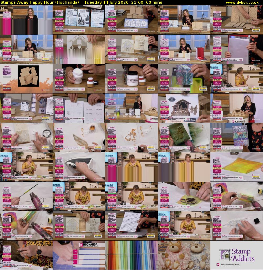 Stamps Away Happy Hour (Hochanda) Tuesday 14 July 2020 21:00 - 22:00