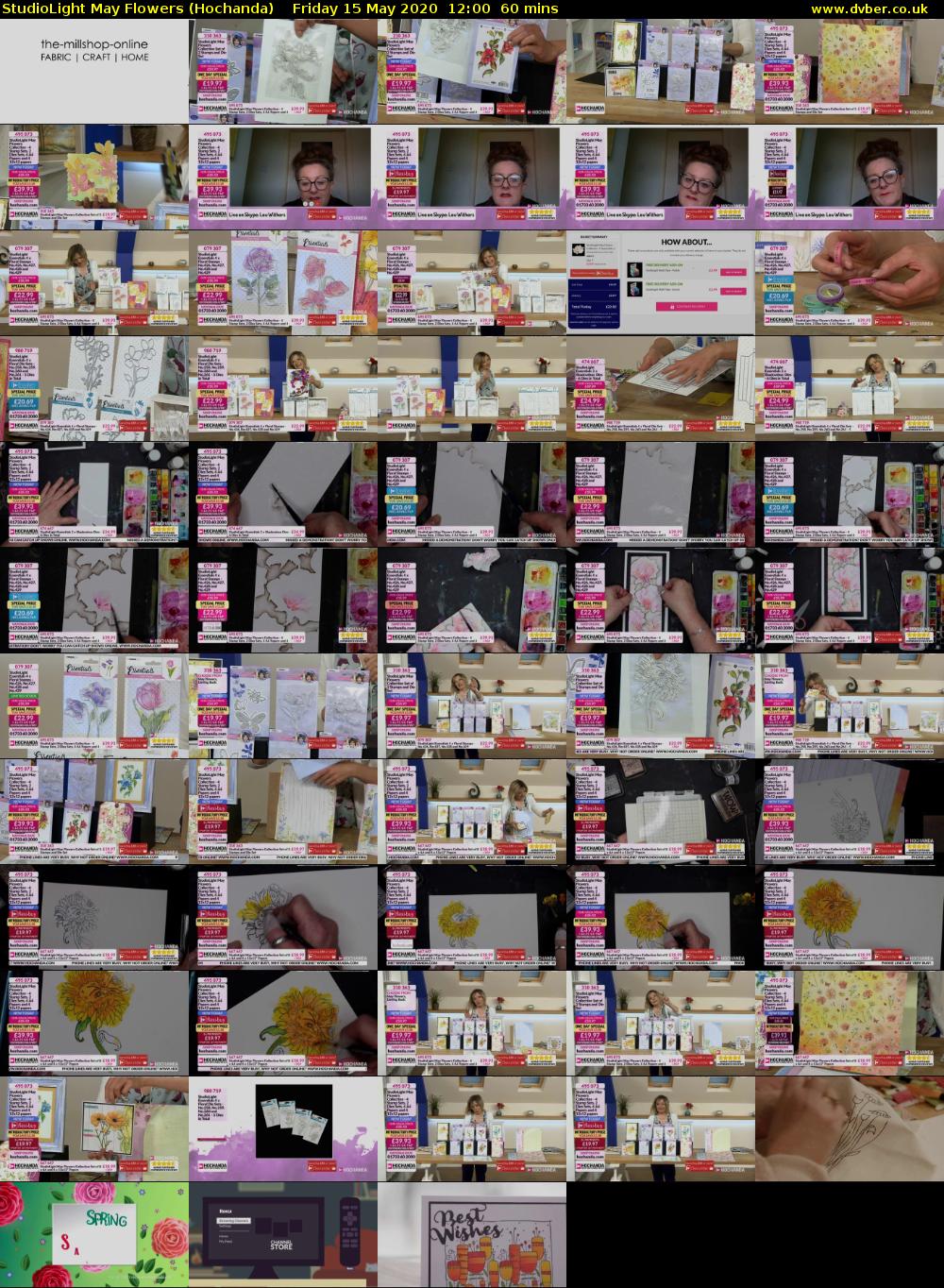 StudioLight May Flowers (Hochanda) Friday 15 May 2020 12:00 - 13:00