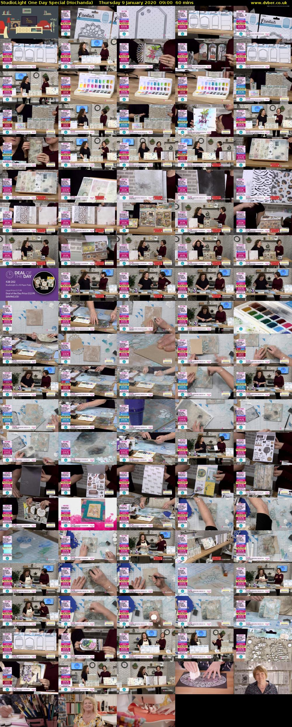 StudioLight One Day Special (Hochanda) Thursday 9 January 2020 09:00 - 10:00