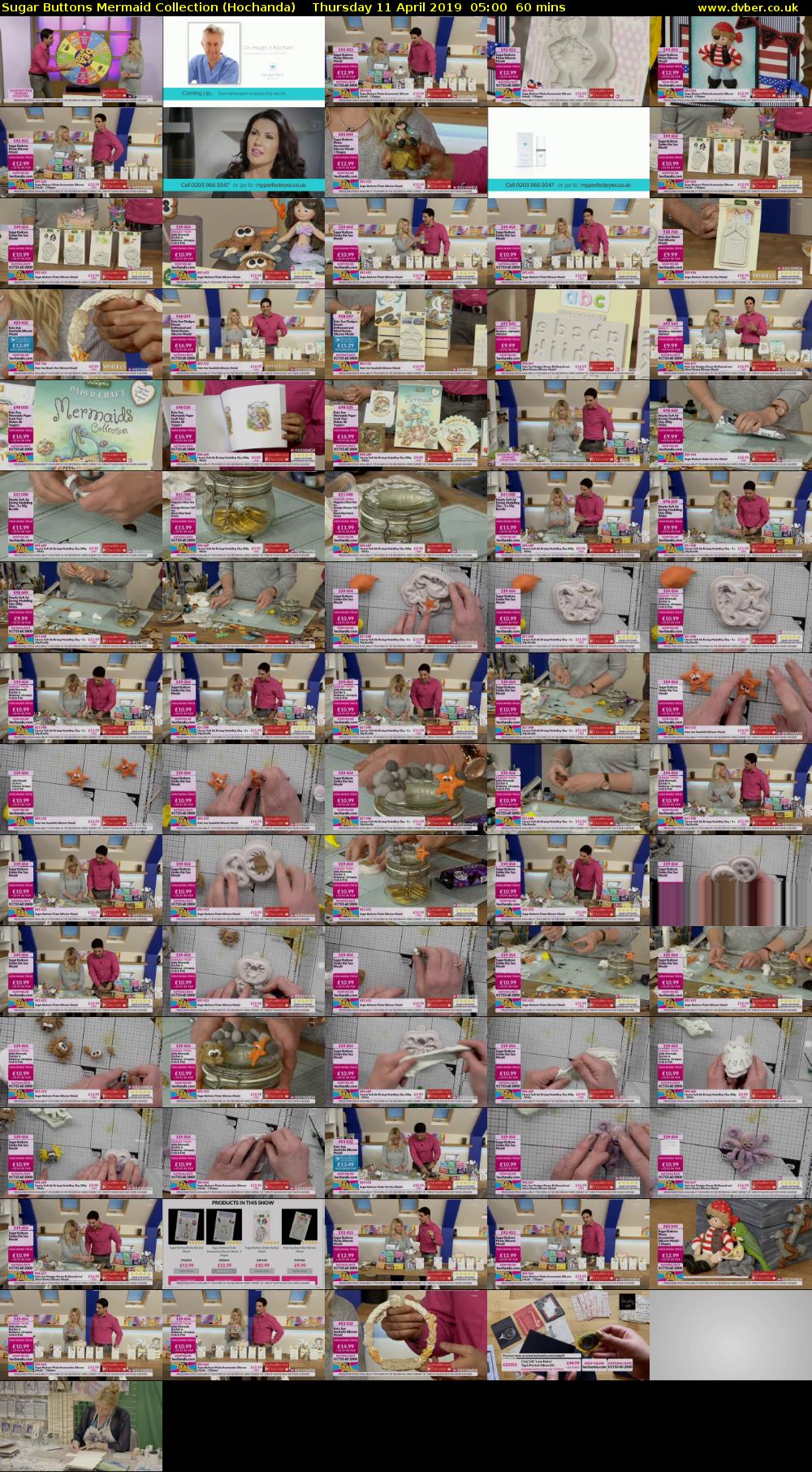 Sugar Buttons Mermaid Collection (Hochanda) Thursday 11 April 2019 05:00 - 06:00