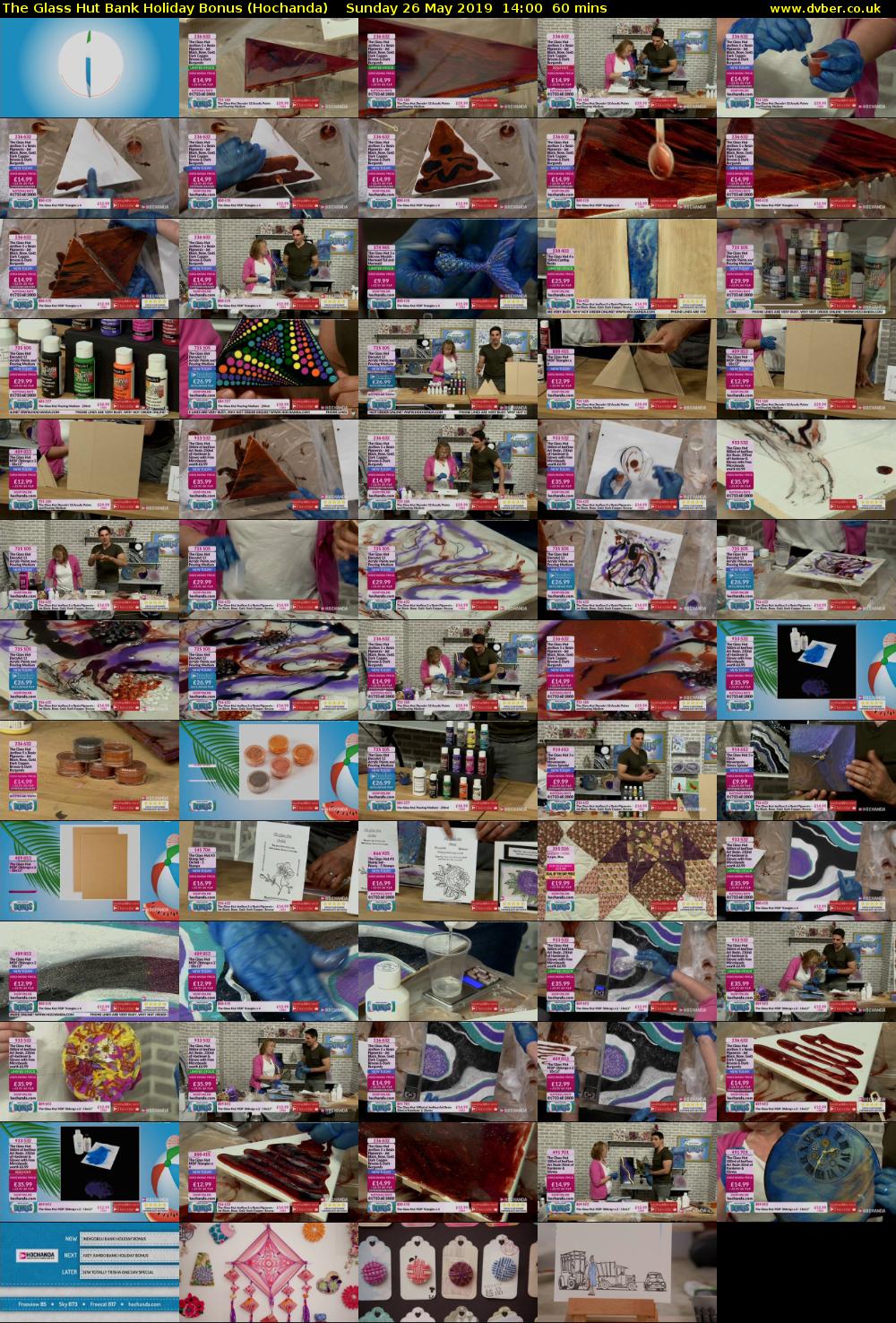 The Glass Hut Bank Holiday Bonus (Hochanda) Sunday 26 May 2019 14:00 - 15:00