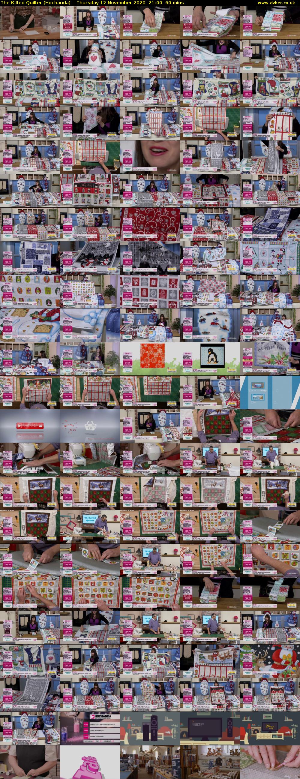 The Kilted Quilter (Hochanda) Thursday 12 November 2020 21:00 - 22:00