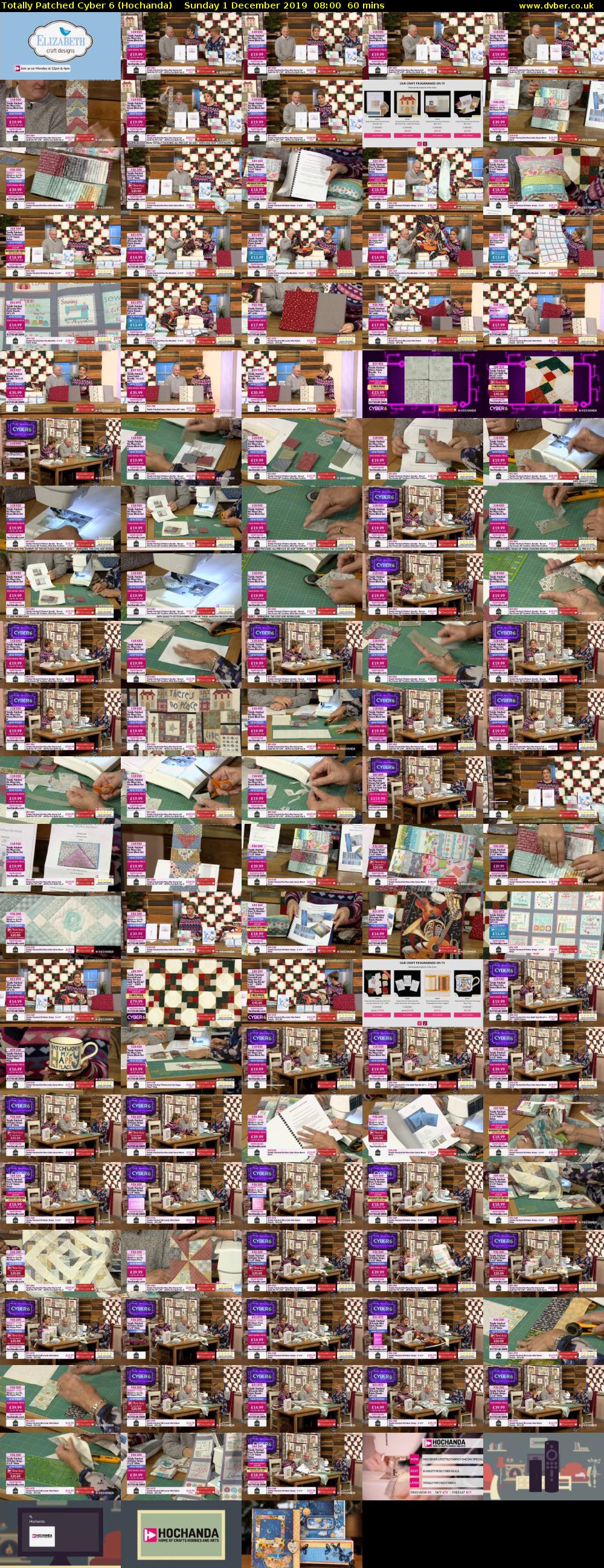 Totally Patched Cyber 6 (Hochanda) Sunday 1 December 2019 08:00 - 09:00