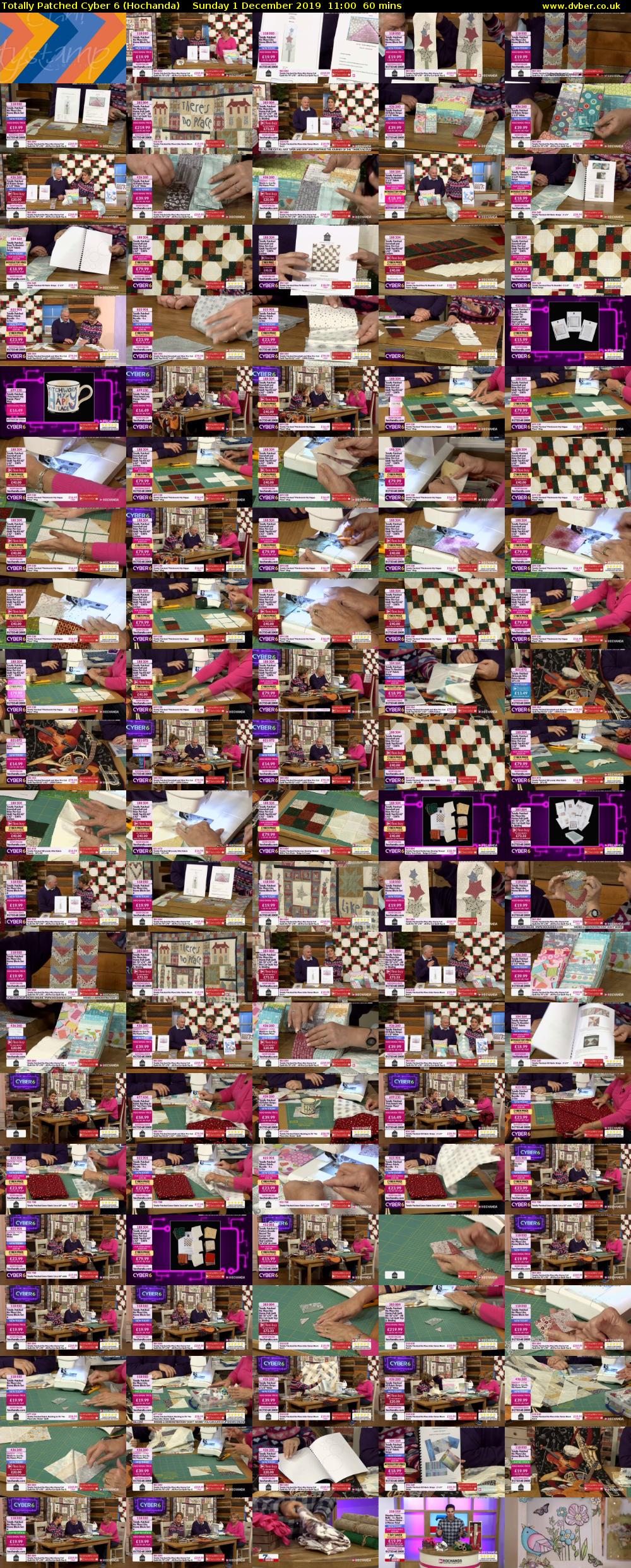 Totally Patched Cyber 6 (Hochanda) Sunday 1 December 2019 11:00 - 12:00