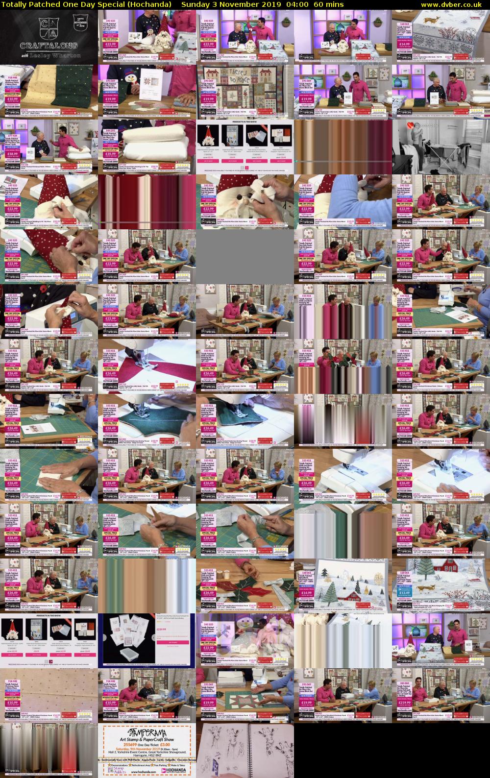 Totally Patched One Day Special (Hochanda) Sunday 3 November 2019 04:00 - 05:00