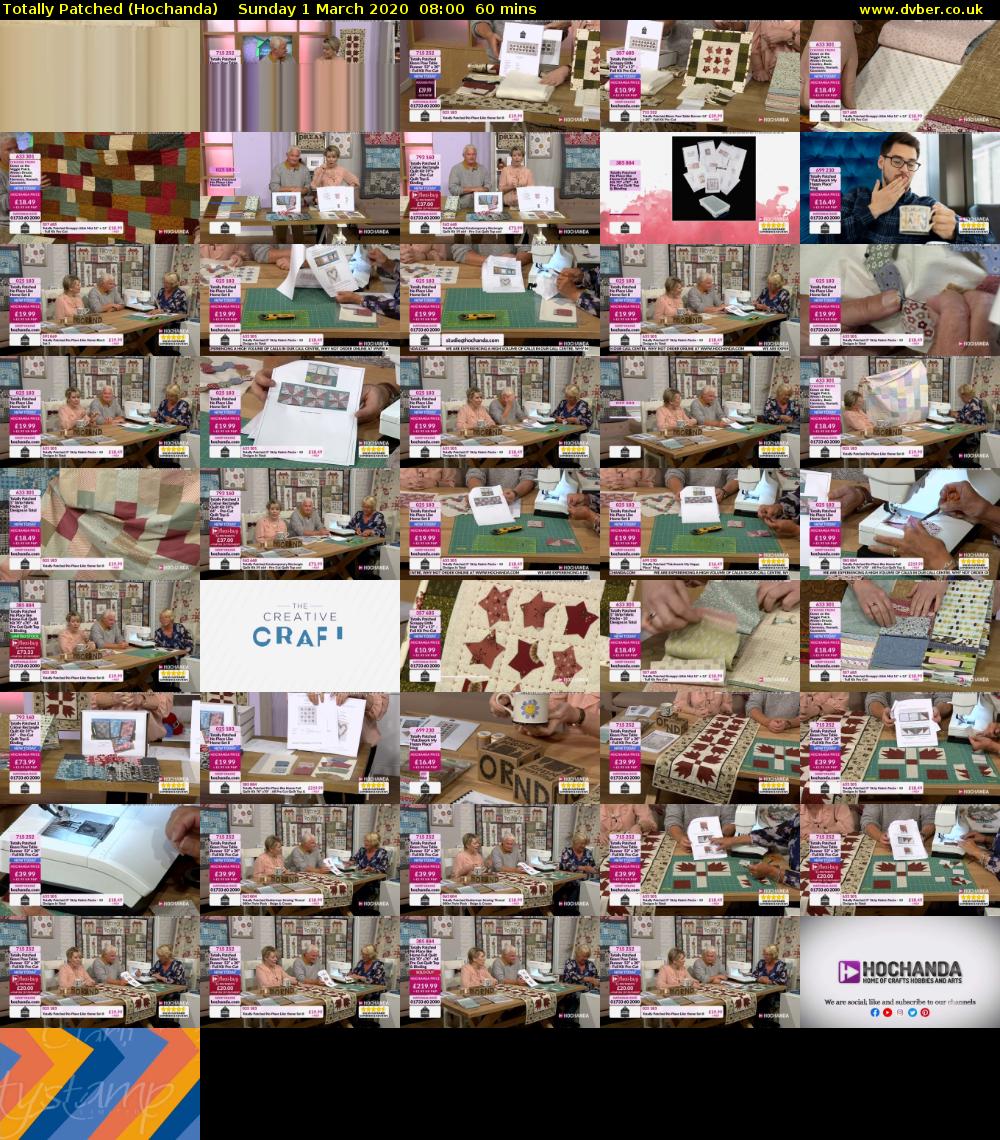 Totally Patched (Hochanda) Sunday 1 March 2020 08:00 - 09:00