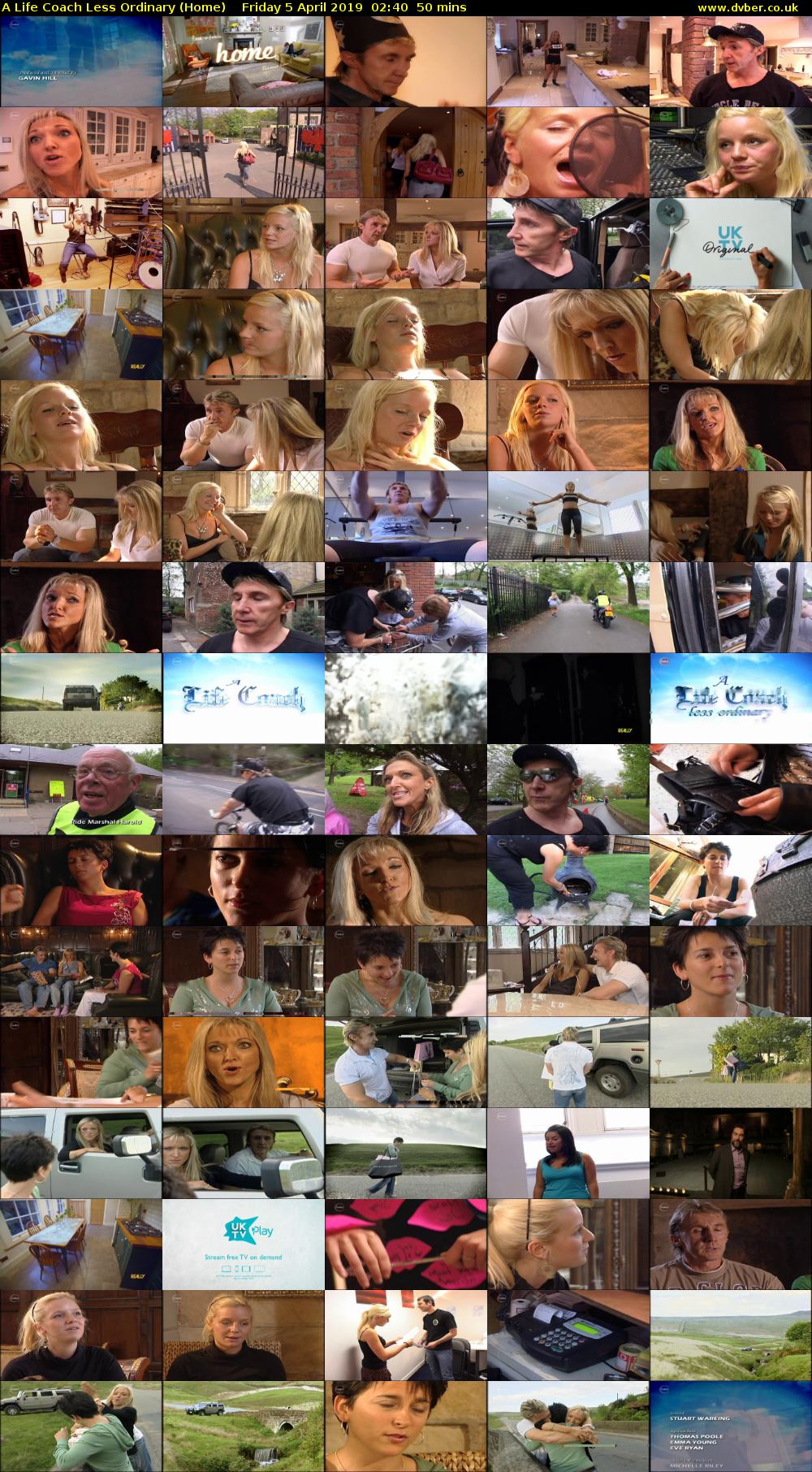 A Life Coach Less Ordinary (Home) Friday 5 April 2019 02:40 - 03:30