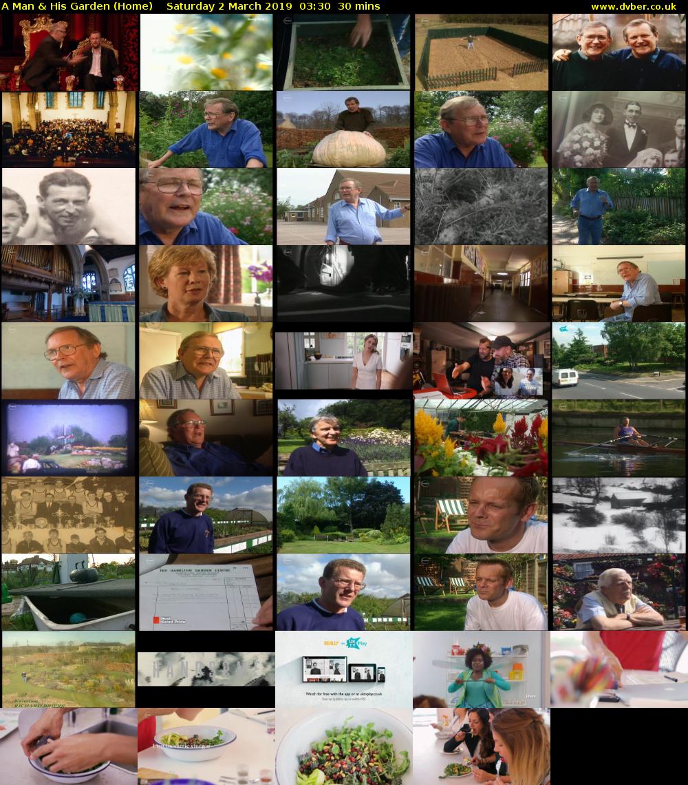 A Man & His Garden (Home) Saturday 2 March 2019 03:30 - 04:00