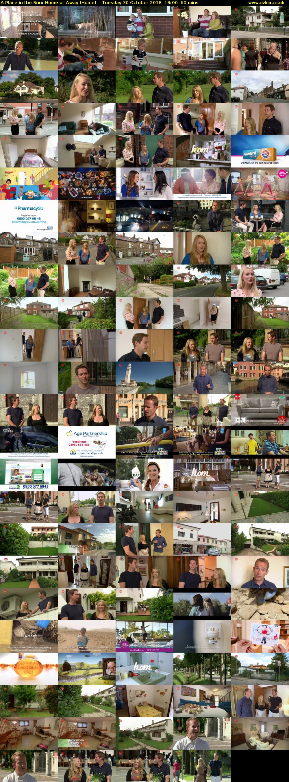 A Place in the Sun: Home or Away (Home) Tuesday 30 October 2018 18:00 - 19:00