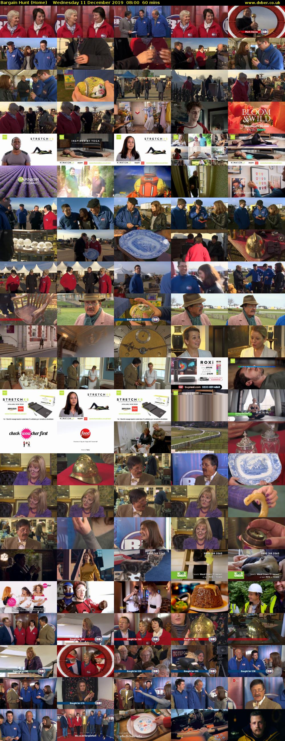 Bargain Hunt (Home) Wednesday 11 December 2019 08:00 - 09:00