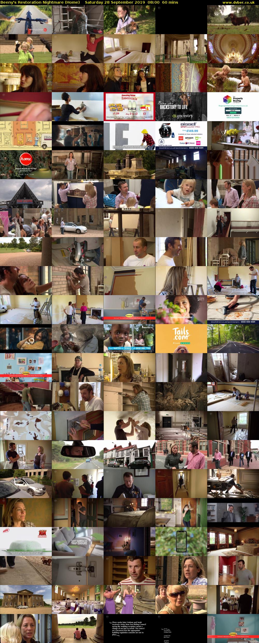 Beeny's Restoration Nightmare (Home) Saturday 28 September 2019 08:00 - 09:00