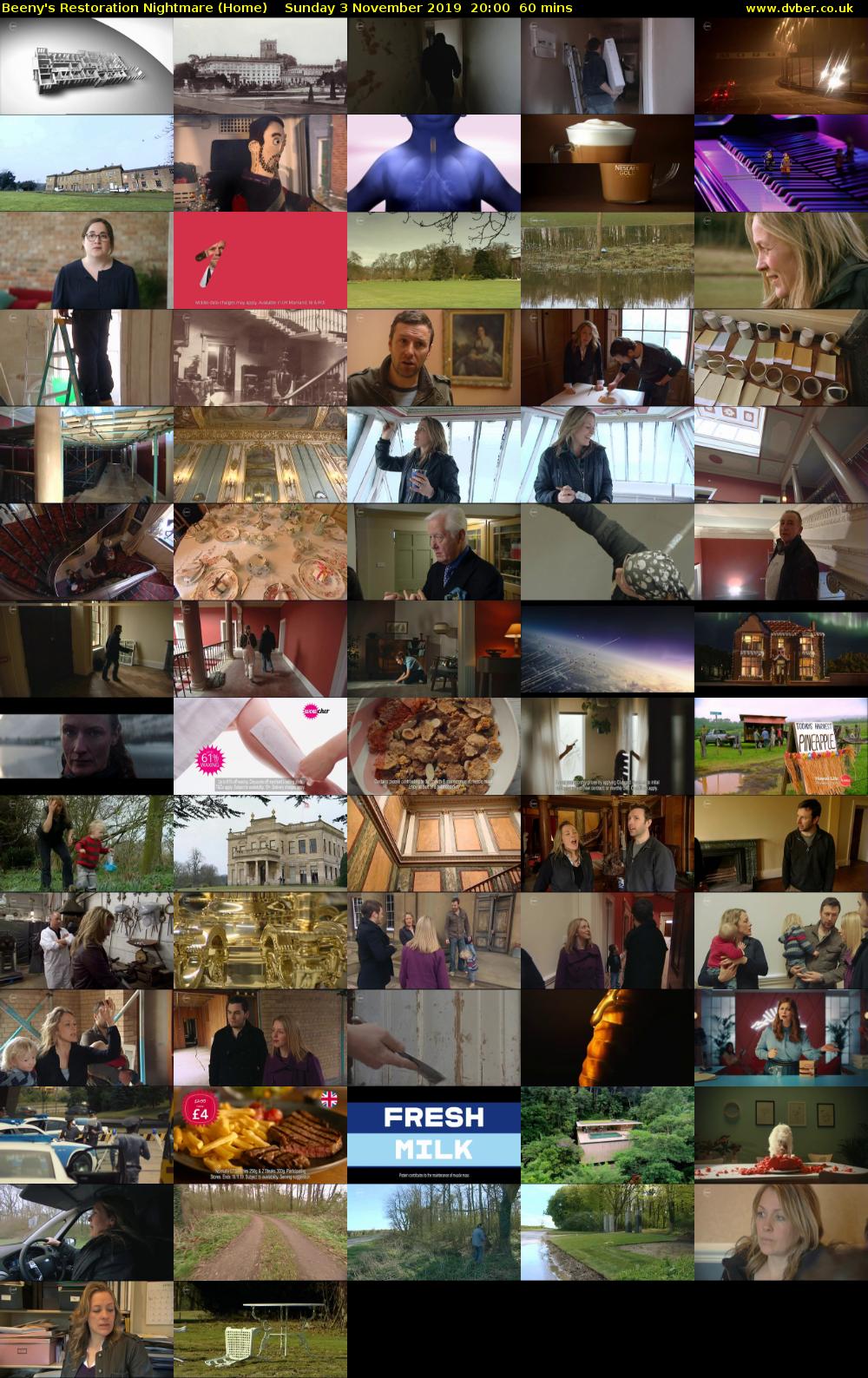 Beeny's Restoration Nightmare (Home) Sunday 3 November 2019 20:00 - 21:00