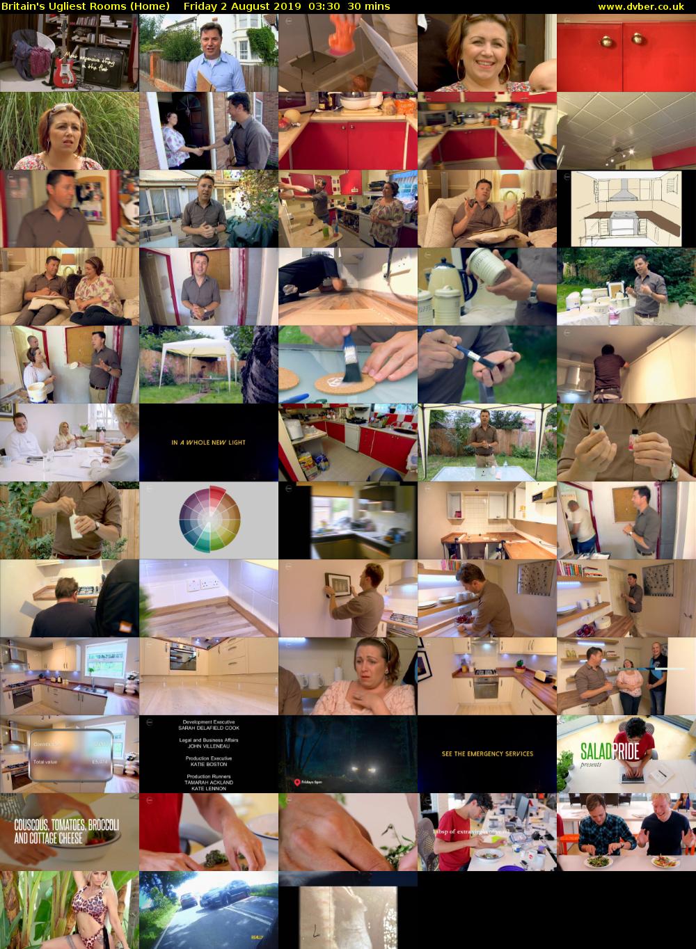 Britain's Ugliest Rooms (Home) Friday 2 August 2019 03:30 - 04:00