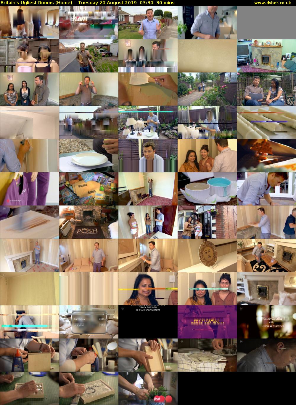 Britain's Ugliest Rooms (Home) Tuesday 20 August 2019 03:30 - 04:00