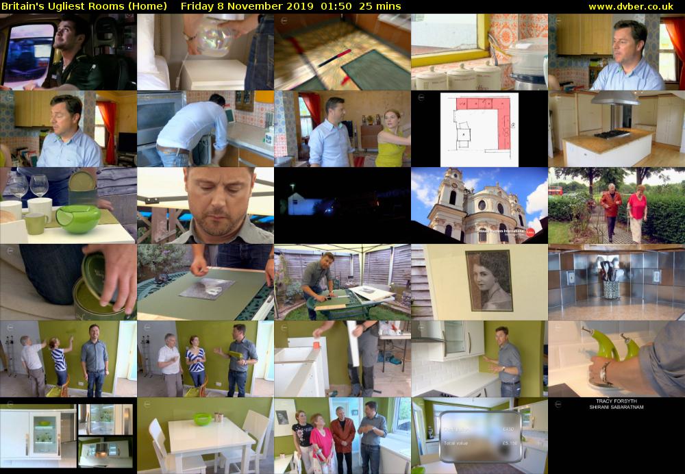 Britain's Ugliest Rooms (Home) Friday 8 November 2019 01:50 - 02:15