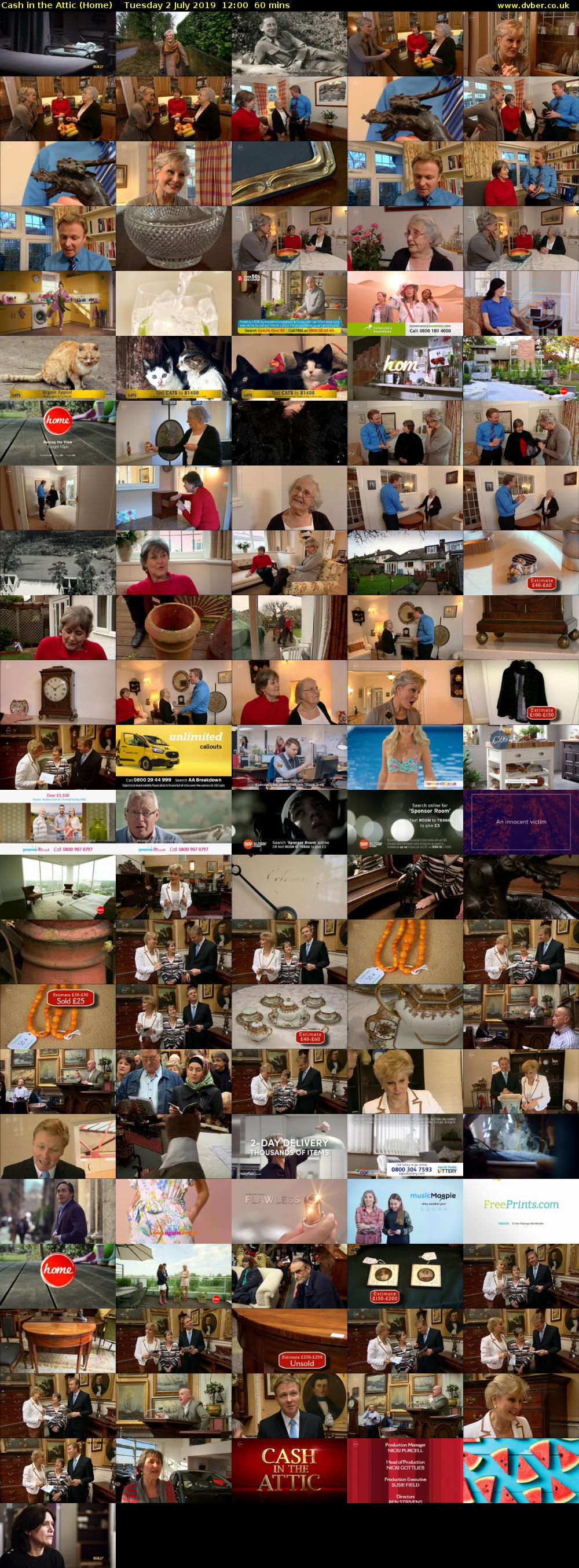 Cash in the Attic (Home) Tuesday 2 July 2019 12:00 - 13:00