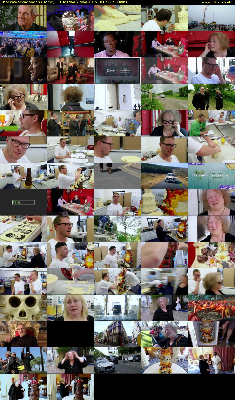 Choccywoccydoodah (Home) Tuesday 7 May 2019 01:50 - 02:40