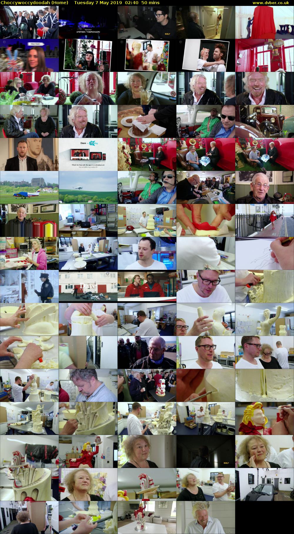 Choccywoccydoodah (Home) Tuesday 7 May 2019 02:40 - 03:30