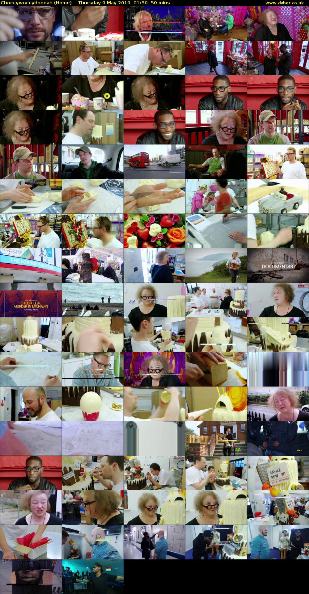 Choccywoccydoodah (Home) Thursday 9 May 2019 01:50 - 02:40