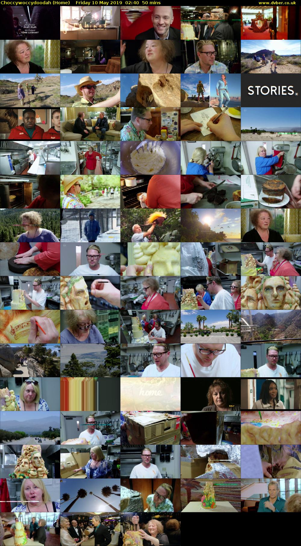 Choccywoccydoodah (Home) Friday 10 May 2019 02:40 - 03:30