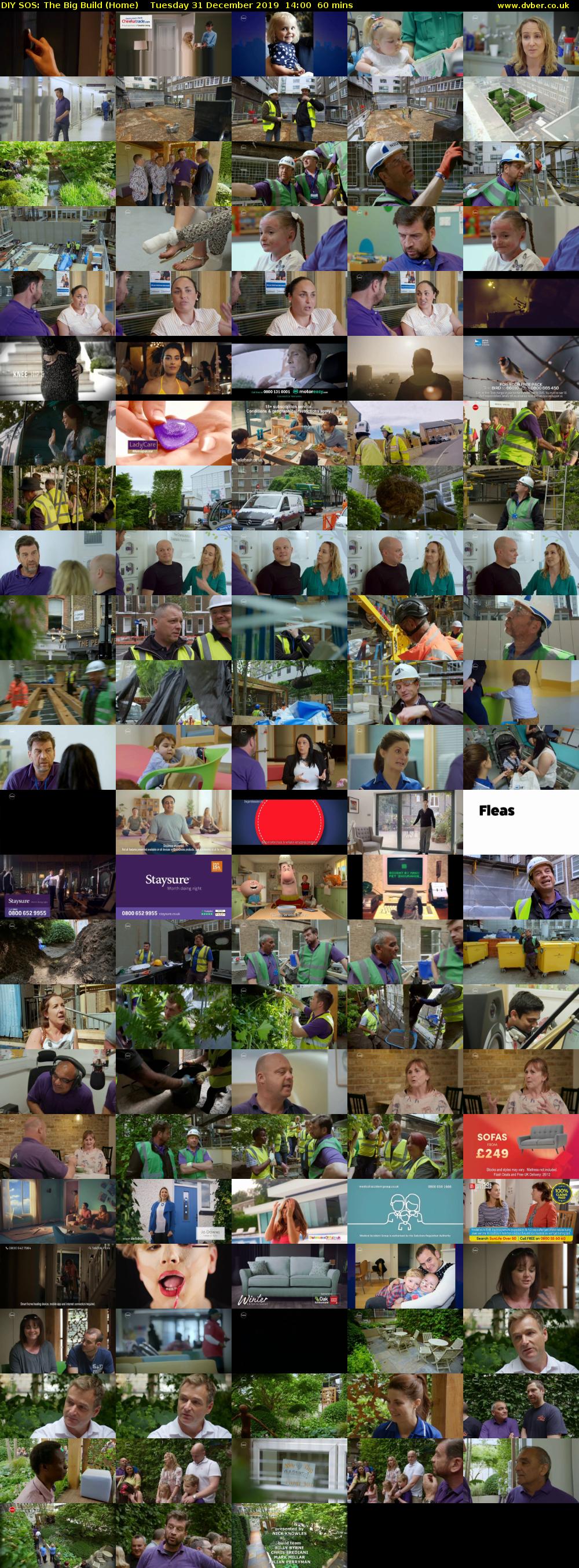 DIY SOS: The Big Build (Home) Tuesday 31 December 2019 14:00 - 15:00